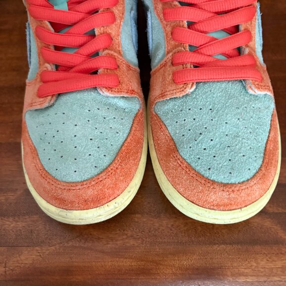 Nike SB Dunk Low Pro PRM Orange Emerald Rise DV5429-800 Men’s Size 8.5 - Picture 4 of 6